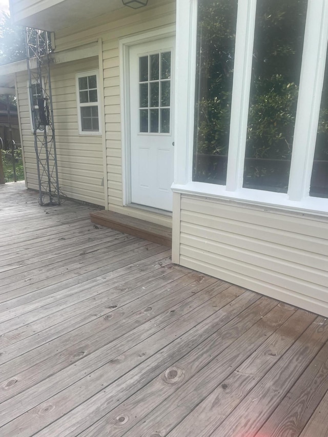 view of deck