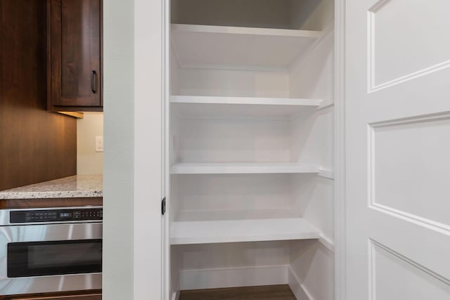 view of pantry