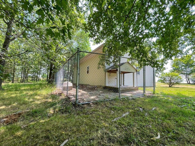 view of rear view of property