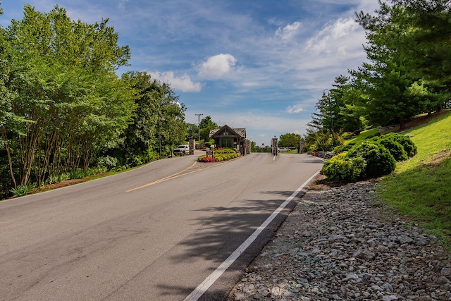 view of road