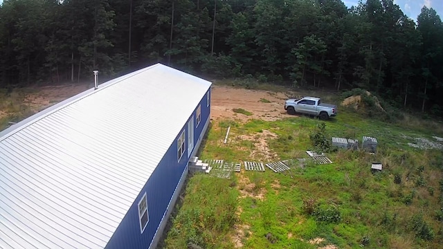 aerial view with a view of trees