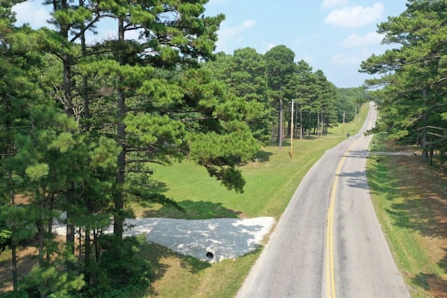 view of road