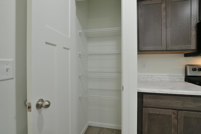 view of pantry