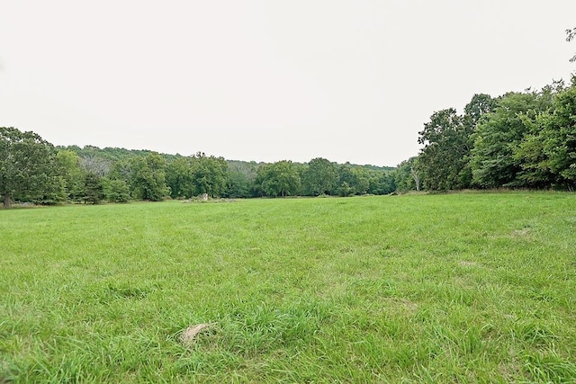 view of landscape with a rural view