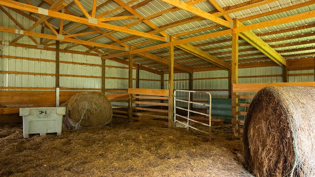 view of stable