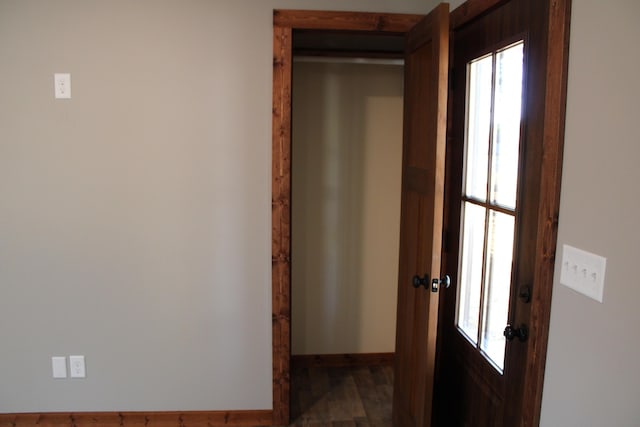 430 Park St, Taneyville, MO 65759 - hallway with baseboards
