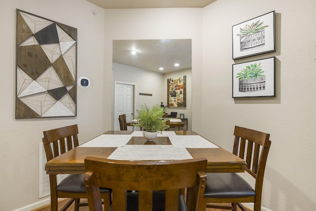 835 Fairview Unit 4, Branson, MO 65616 - dining room with baseboards and recessed lighting