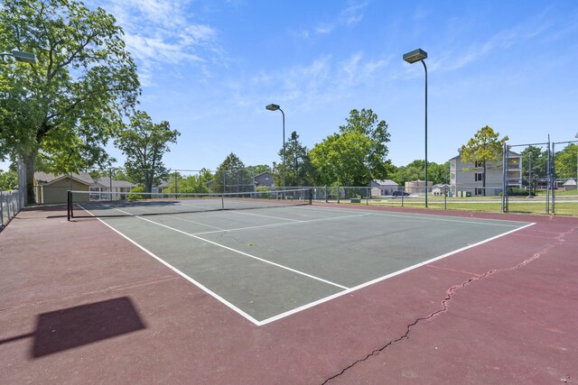 835 Fairview Unit 4, Branson, MO 65616 - view of tennis court featuring community basketball court and fence