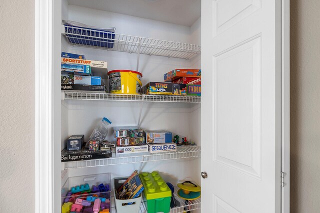 view of pantry