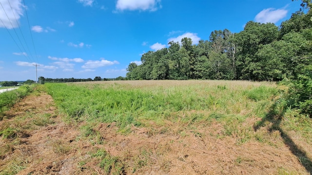 view of nature featuring a rural view