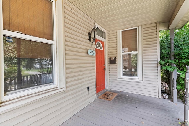 view of property entrance