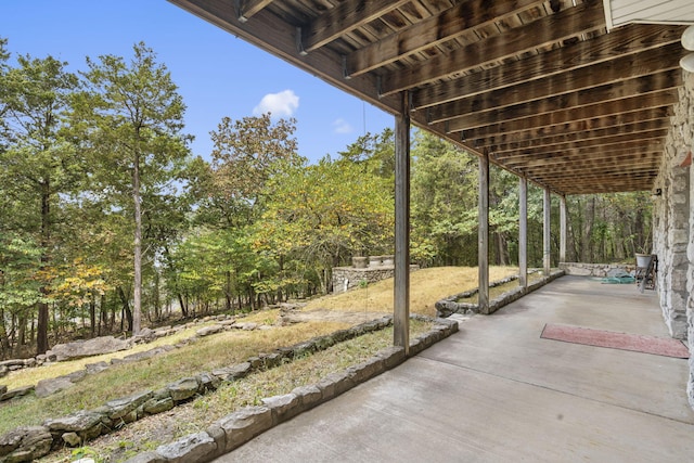 view of patio