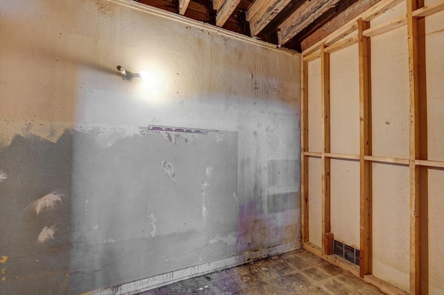 view of basement