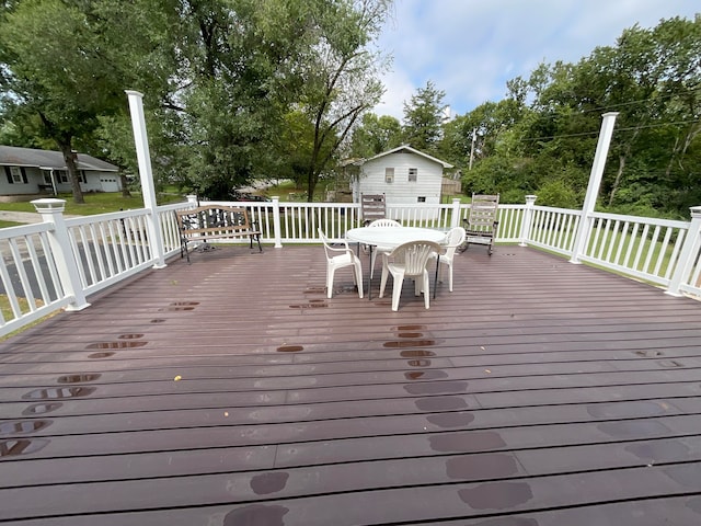 view of deck