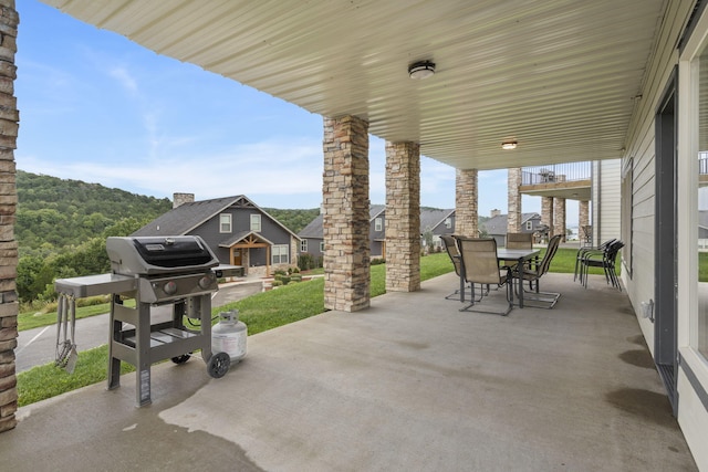 view of patio