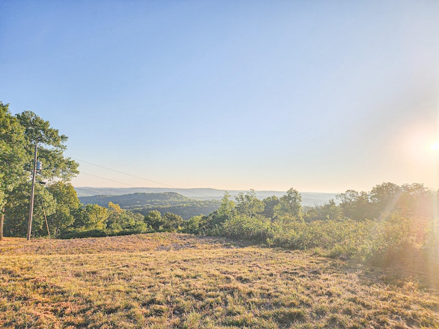 view of mountain feature