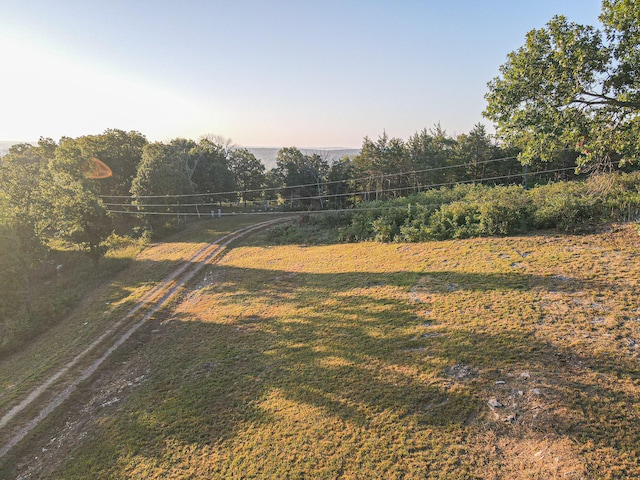 exterior space featuring a rural view