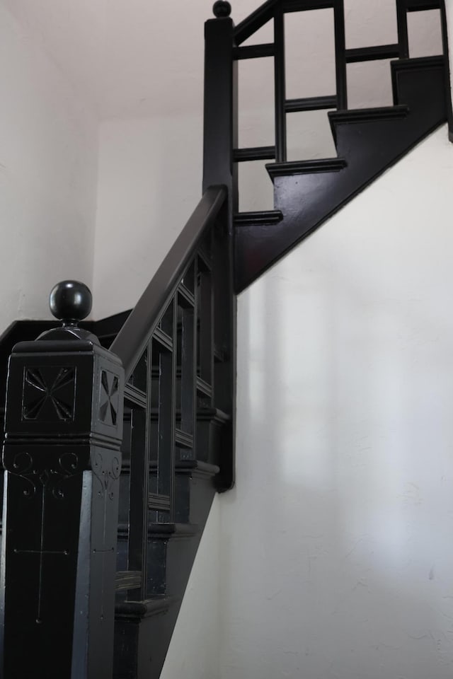 view of staircase