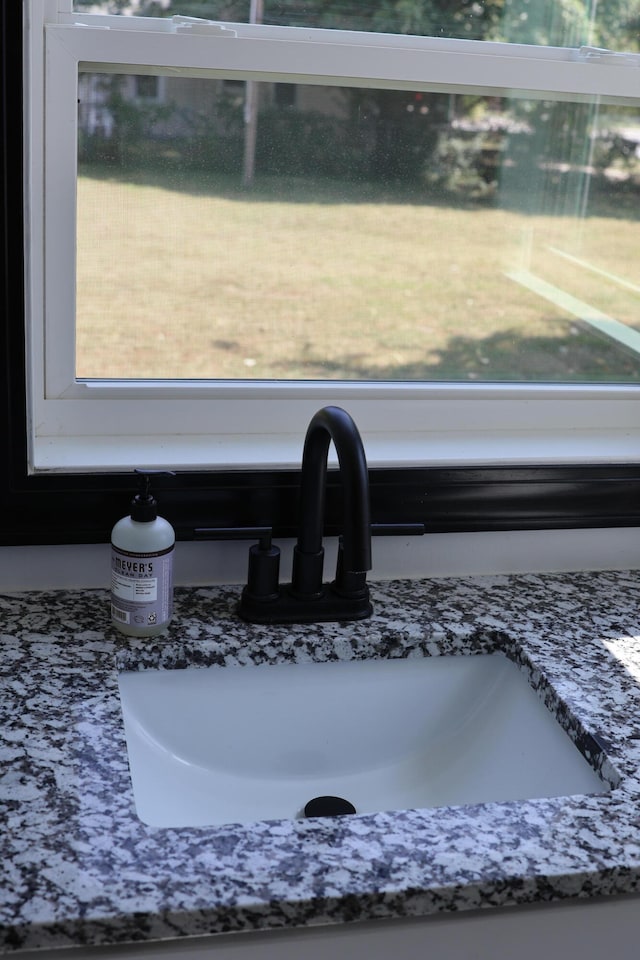 room details with sink