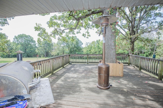 view of deck