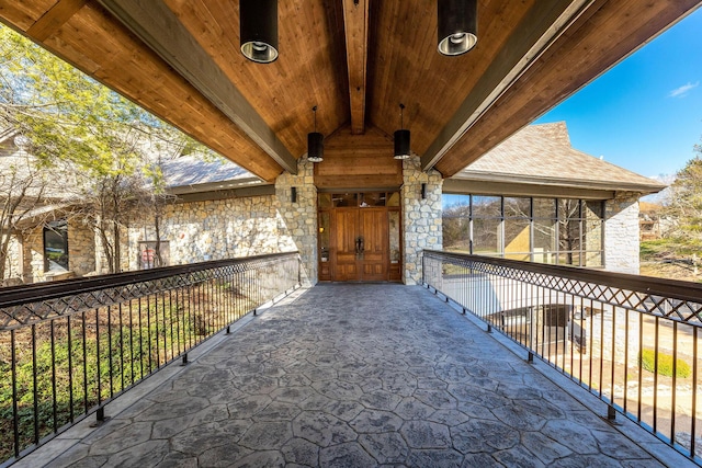 view of patio