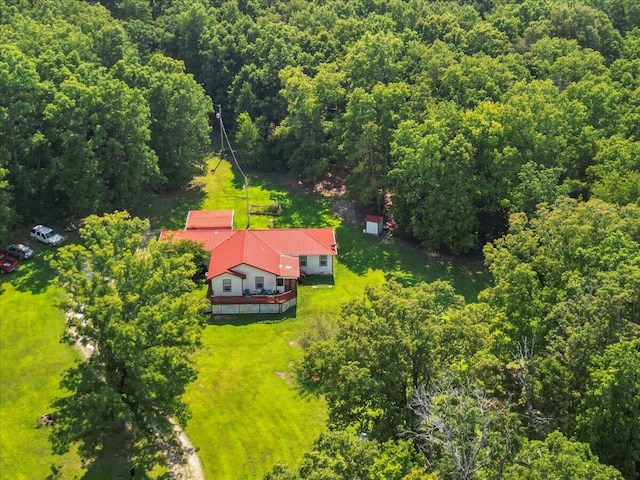 aerial view