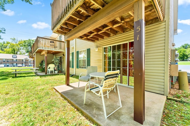 view of patio / terrace