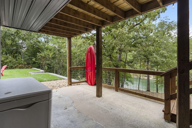 view of patio / terrace