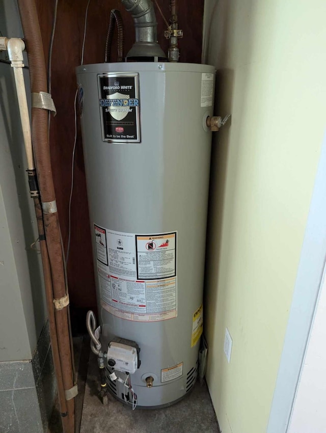 utilities with gas water heater