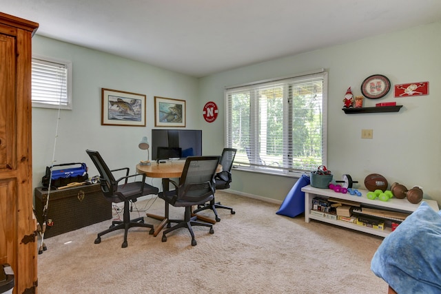 22016 Waters Edge Dr, Shell Knob, MO 65747 - carpeted office with baseboards