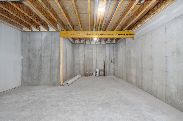 3940 E Ridgeview St, Springfield, MO 65809 - view of unfinished basement