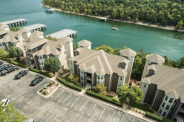 1007 Rocky Shore Ter, Kimberling City, MO 65686 - birds eye view of property with a water view