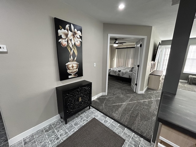 200 Meadow Ridge Ln Unit 6-2, Branson, MO 65616 - corridor featuring baseboards and carpet floors