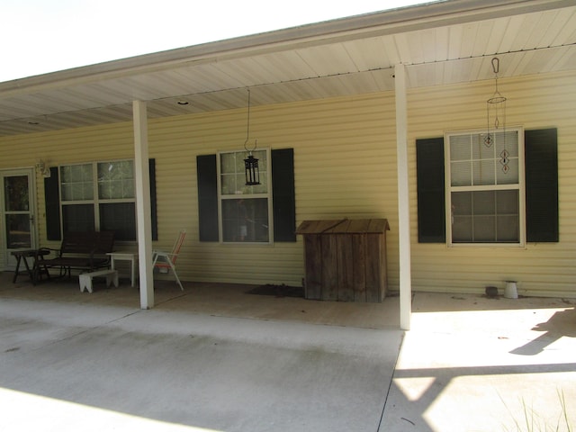 view of patio