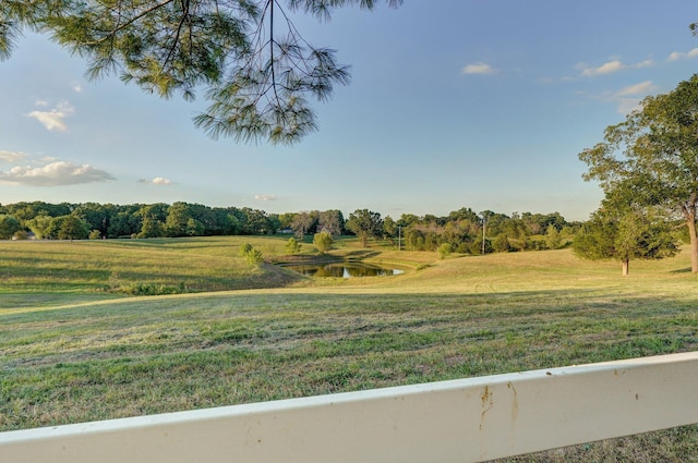 1568 Glossip Ave, Highlandville, MO 65669 - view of grassy yard featuring a water view