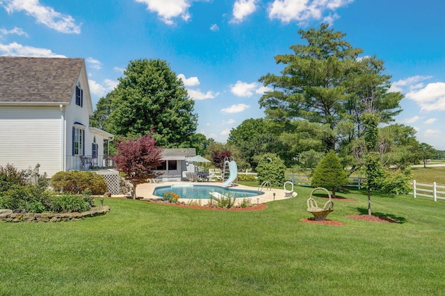 1568 Glossip Ave, Highlandville, MO 65669 - view of yard with an outbuilding and a patio area
