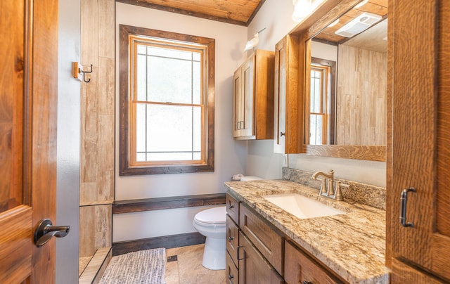 1326 Bald Eagle Dr, Galena, MO 65656 - full bathroom with toilet, walk in shower, vanity, and visible vents
