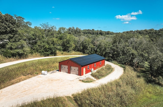 1326 Bald Eagle Dr, Galena, MO 65656 - bird's eye view featuring a view of trees