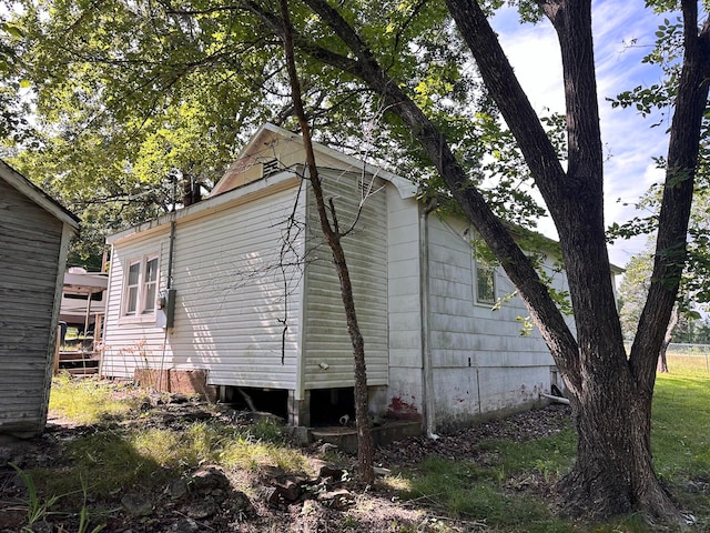 view of property exterior