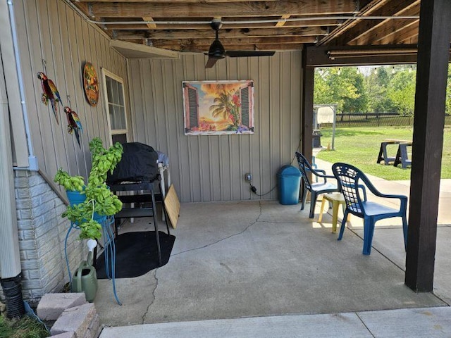 view of patio