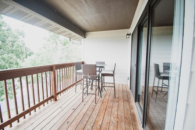 11863 State Highway 13 Unit 160, Kimberling City, MO 65686 - view of wooden terrace