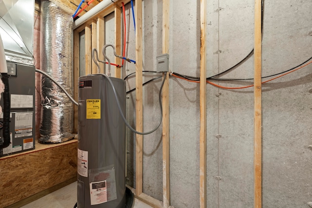 utilities with electric water heater