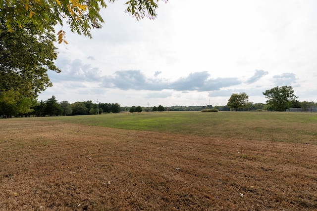 view of landscape with a rural view