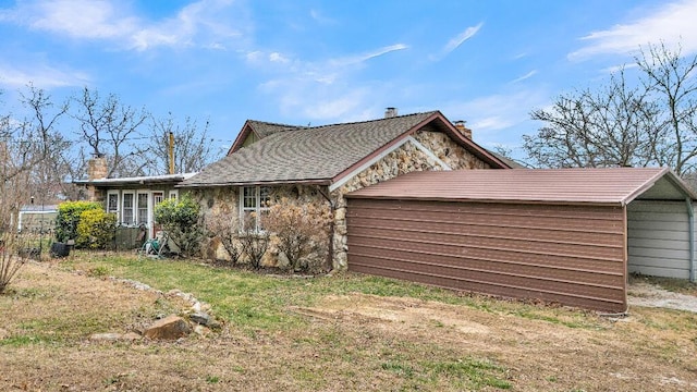 view of property exterior