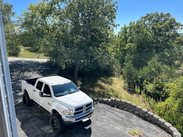 view of vehicle parking