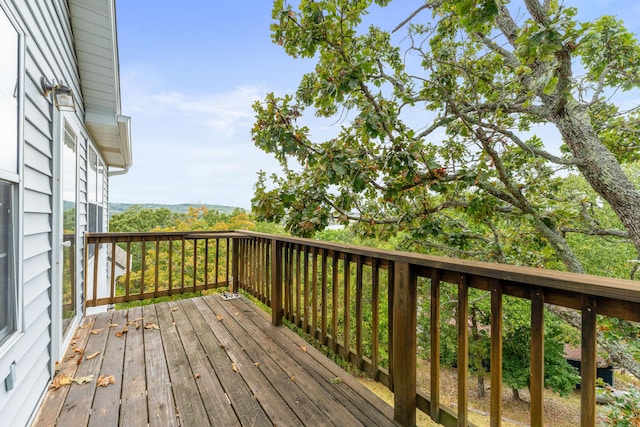 view of deck