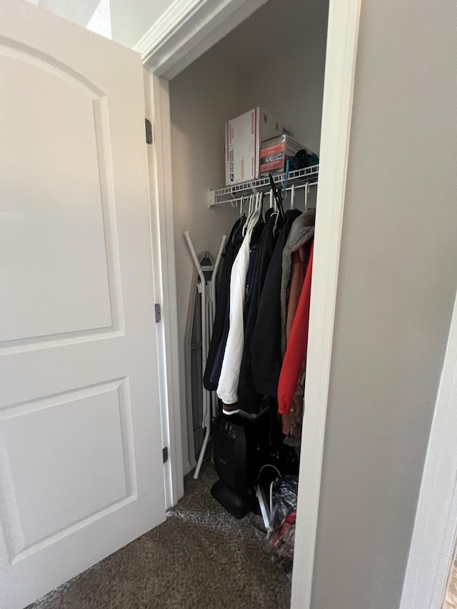 view of closet