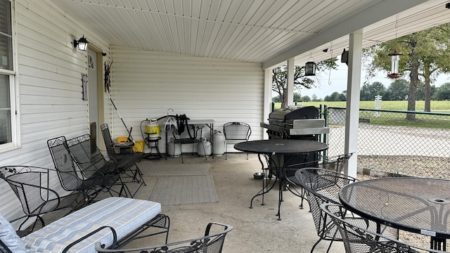 view of patio