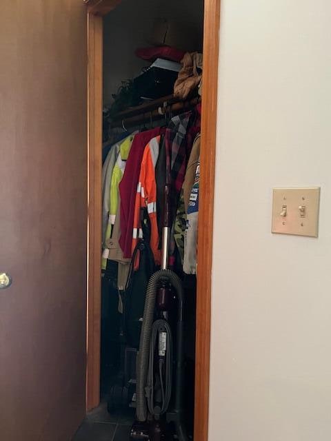 view of closet