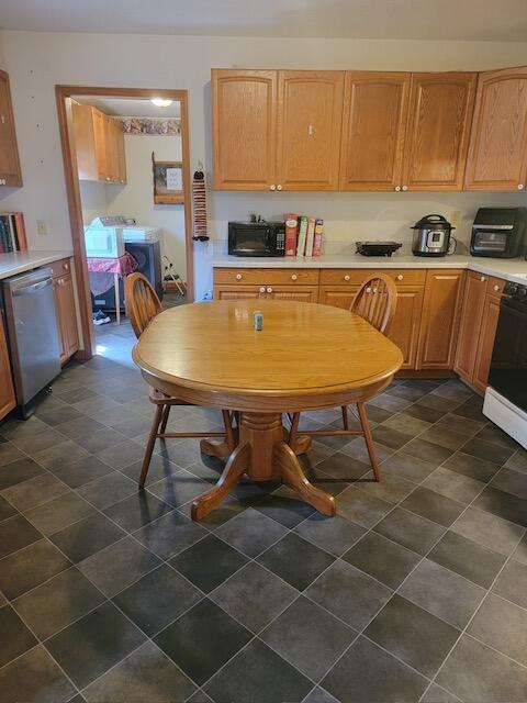 view of dining area